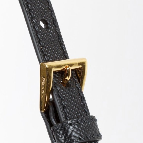 Prada Black Large Double Leather Tote - Picture 11 of 14